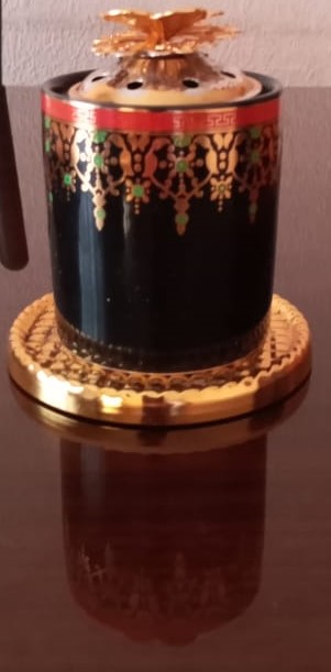 Encensoir Mbikhra Céramique Charbon